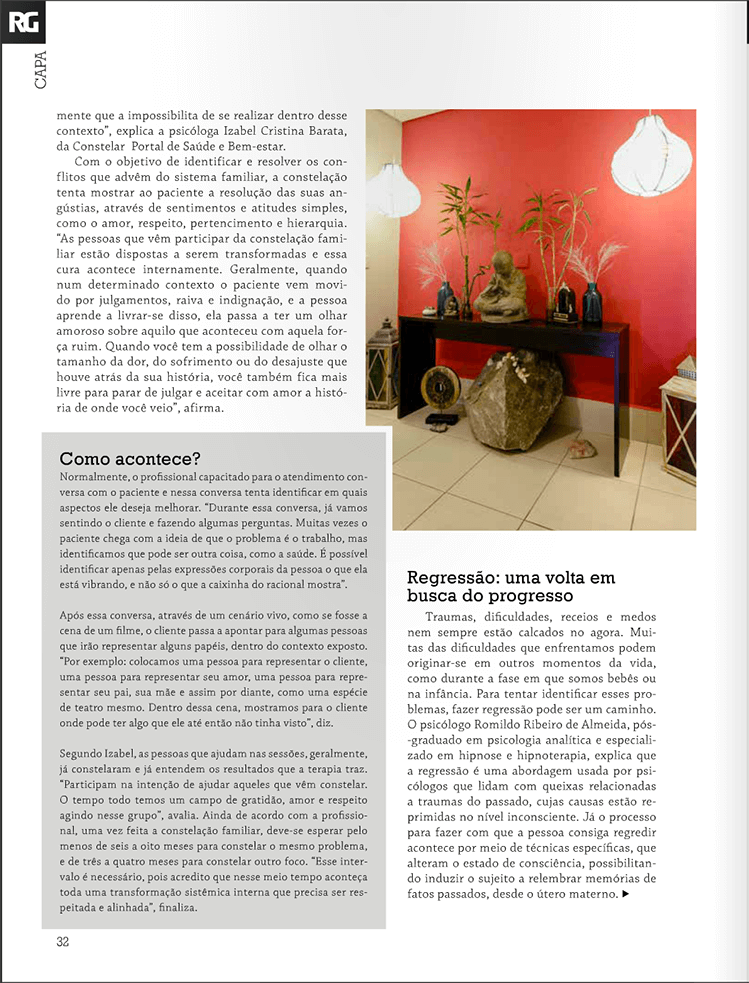 Entrevista Dr Romildo Psicólogo em Guarulhos na Revista Resgate-se 3